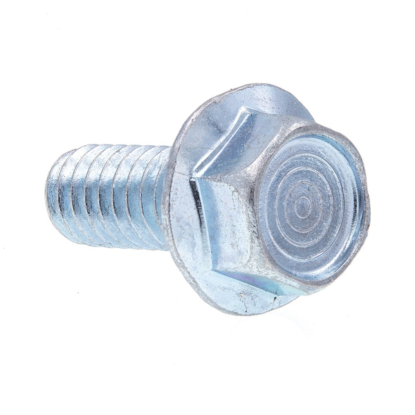 Prime-Line Serrated Flange Bolts 1/4in-20 X 5/8in Zinc Plated Case Hard Steel 25PK 9090627 - main